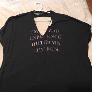 Express oversized shirt